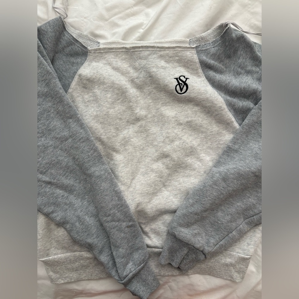 Victoria's Secret Off shoulder sweatshirt